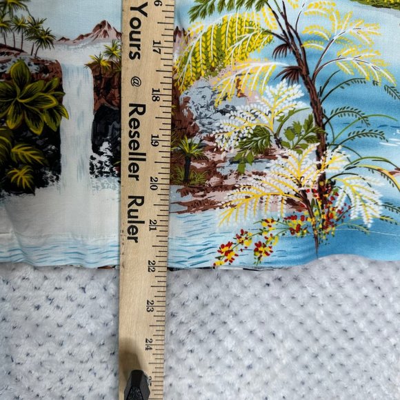 RJC Shirt Mens 10 Hawaiian Paradise Island Vacation Button Front Short Sleeve - Picture 9 of 11